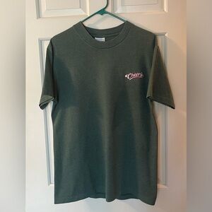 Vintage Cheers Boston T-Shirt Men’s L Large Green Striped Single Stitch USA Made